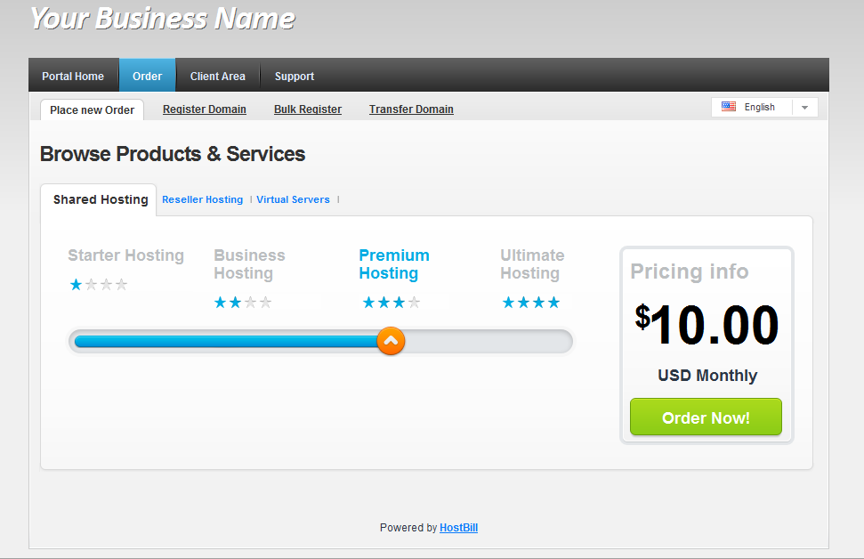 CPanel addon order processing